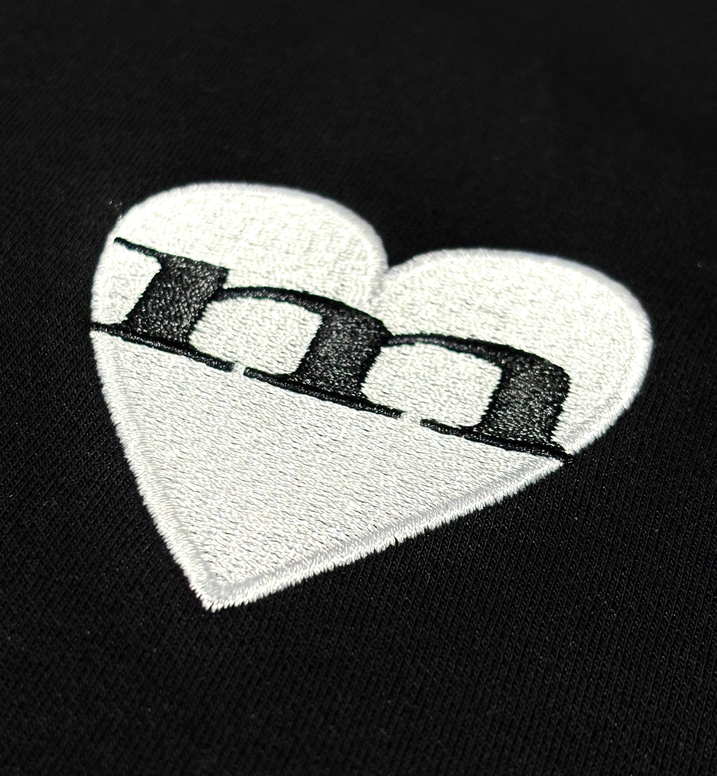 -PROUD Tee-  Black×White Rib