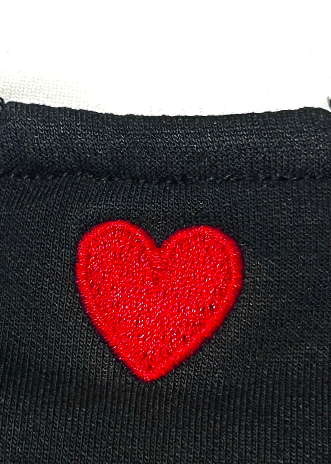 -PROUD Tee-  Black×White Rib