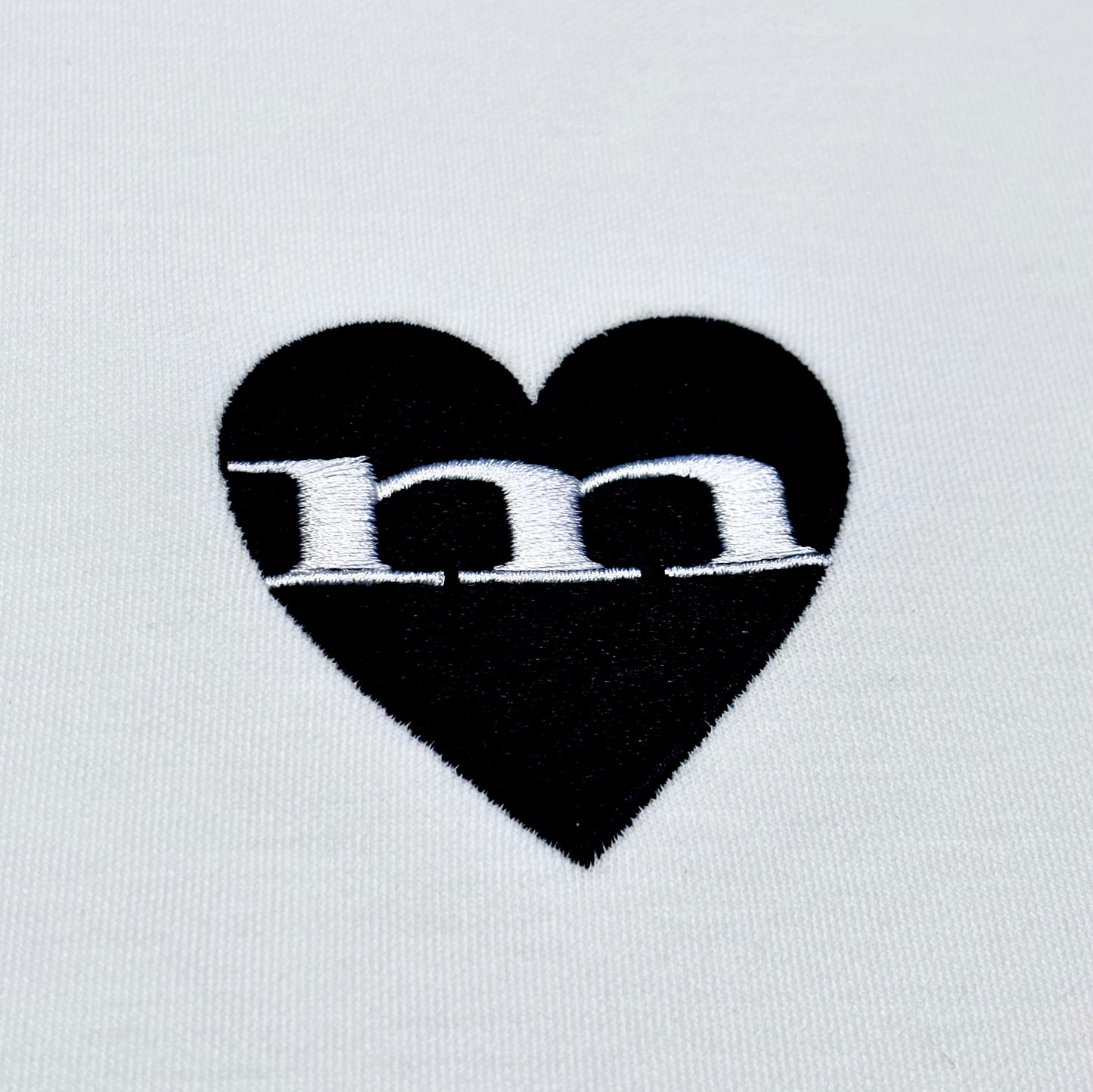 -PROUD Tee-  White×Black Rib